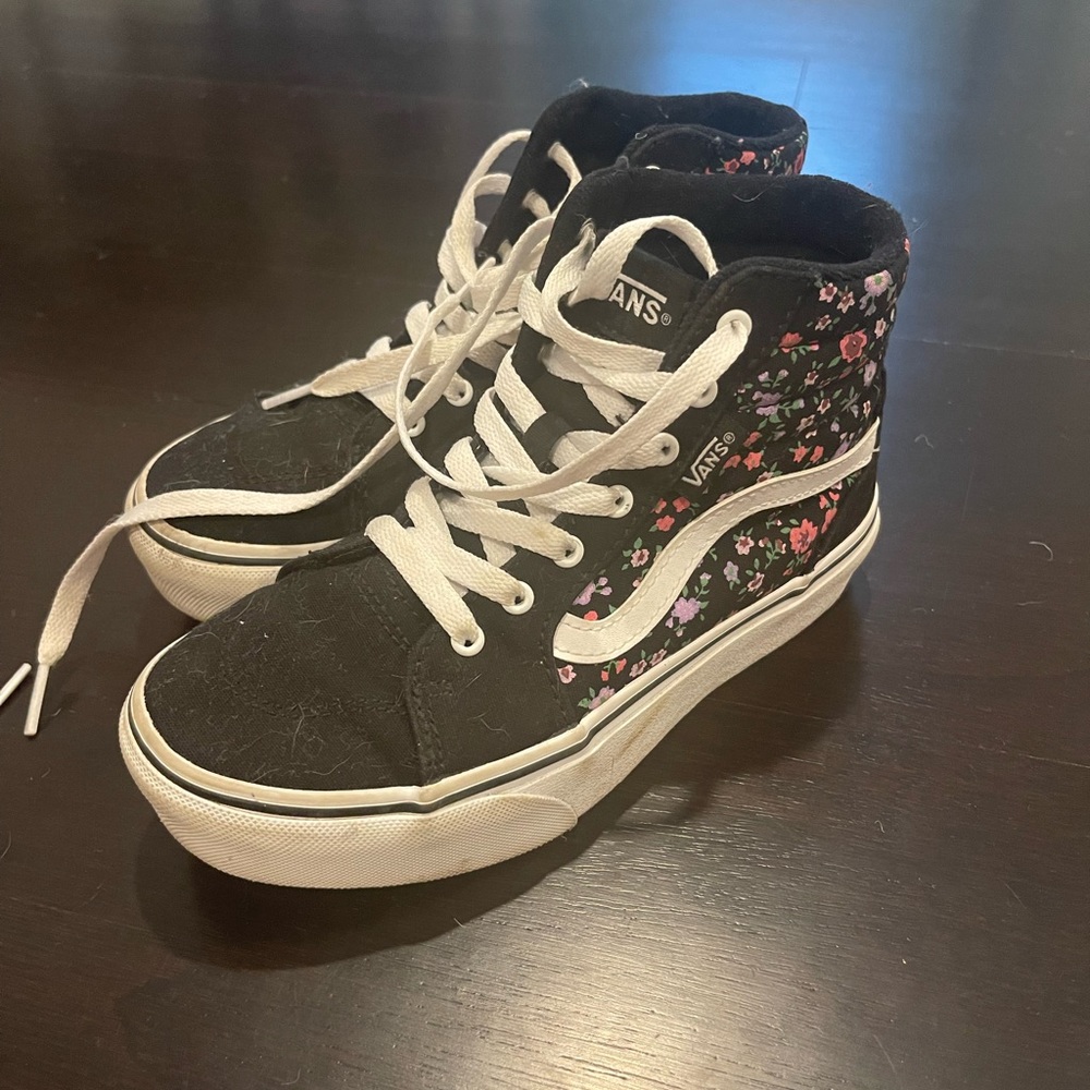 Girls high top Vans
